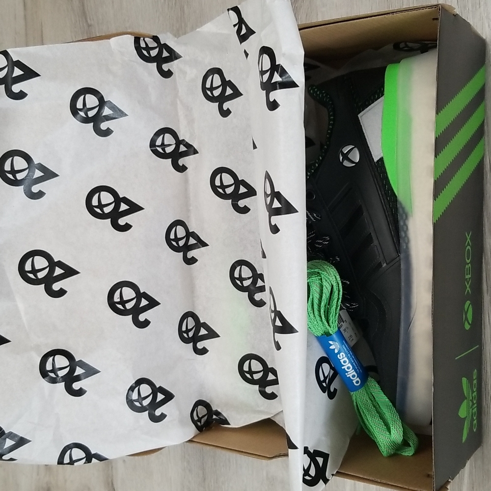 ADIDAS XBOX FORUM TECH BOOST X CORE BLACK & CUSTOMIZED - Picture 9 of 9